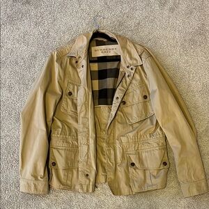 Burberry Men's Tan Jacket